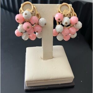 Vintage cluster earrings